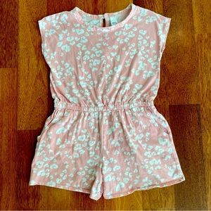 Harper Canyon Pink Romper size 8 girls